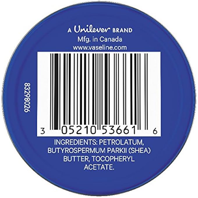 Vaseline LIP THERAPY LIP BALM TIN, ORIGINAL, 0.6 OZ - Image 3